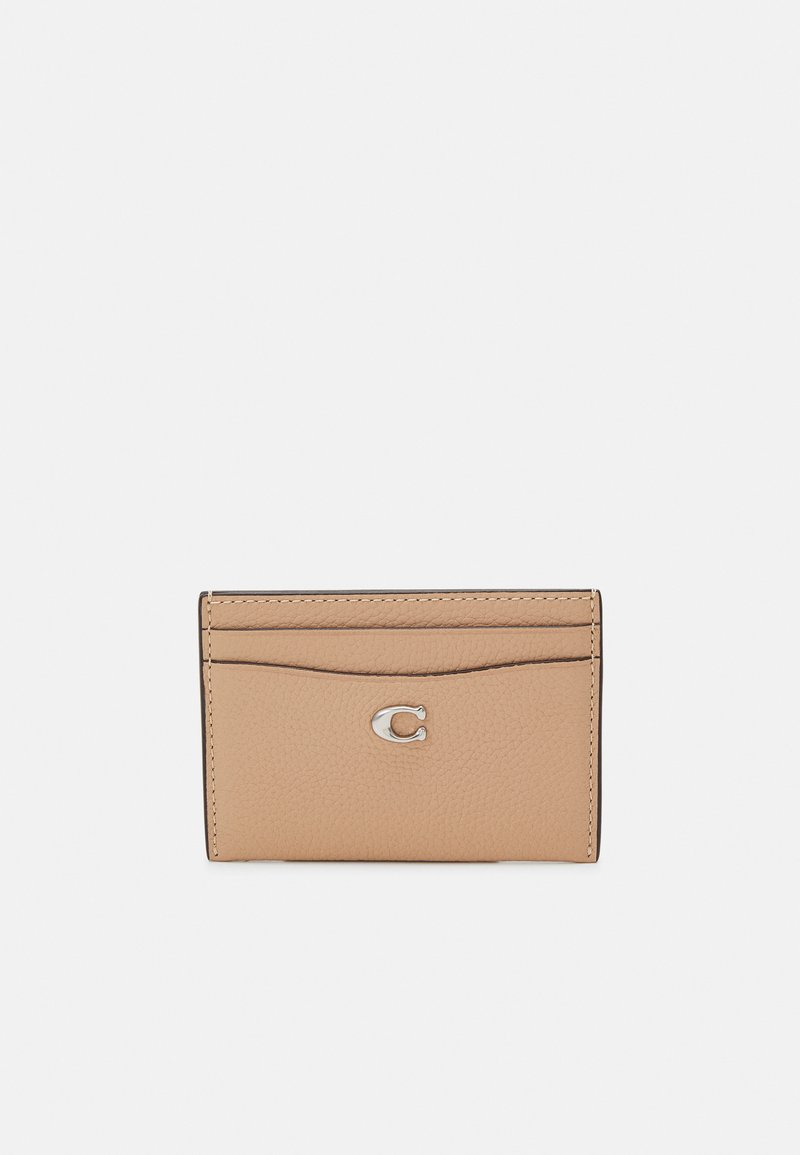 COACH ESSENTIAL CARD CASE - Piniginė - buff