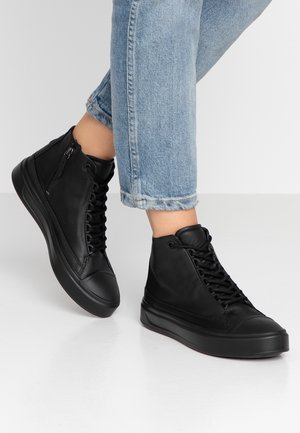 ECCO Vysoké tenisky - black