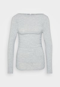 ONLGLAMOUR - Maglietta a manica lunga - light grey melange