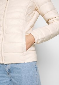 ONLY ONLTAHOE HOOD JACKET - Casaco leve - frosted almond