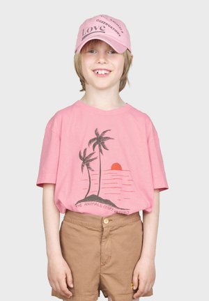 THE ANIMALS OBSERVATORY BIG ROOSTER UNISEX - T-shirt med print - pink