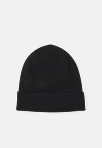 Nike Sportswear PEAK BEANIE UNISEX - Pletena kapa - black/metallic silver