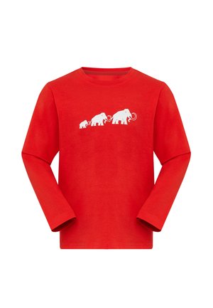 CORE LOGO - T-shirt à manches longues - mammut red