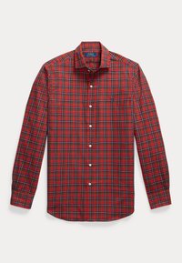 LONG SLEEVECUSTOM FIT PLAID TWILL SHIRT - Skjorta - red/navy