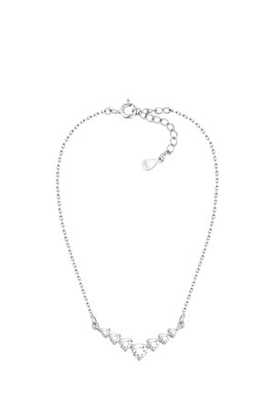 Necklace - silver coloured