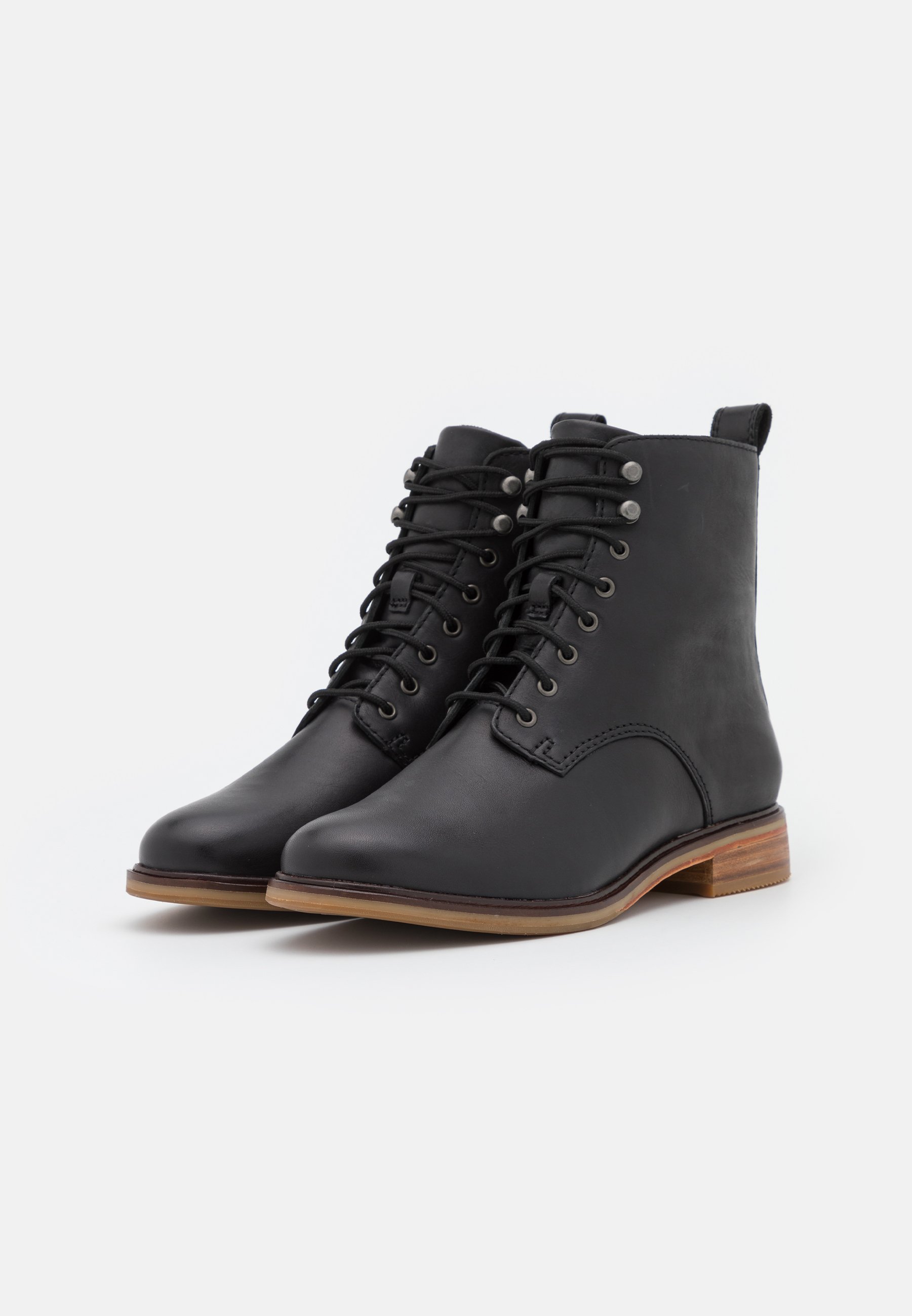 clarks lace boots