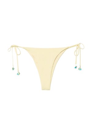 Stradivarius BRAZILIAN WITH CERAMIC  - Bas de bikini - light yellow