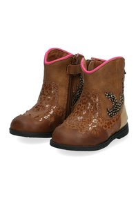 BunniesJR CASSIDY CLASSIC - Cowboy/biker ankle boot - bruin
