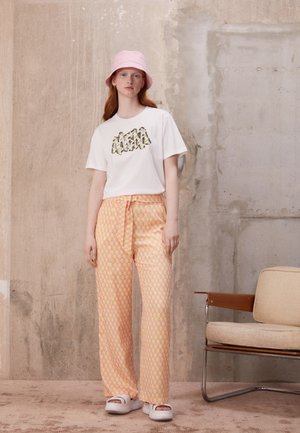 COLLECTION SHORT SLEEVES TEE - T-shirt imprimé - off white