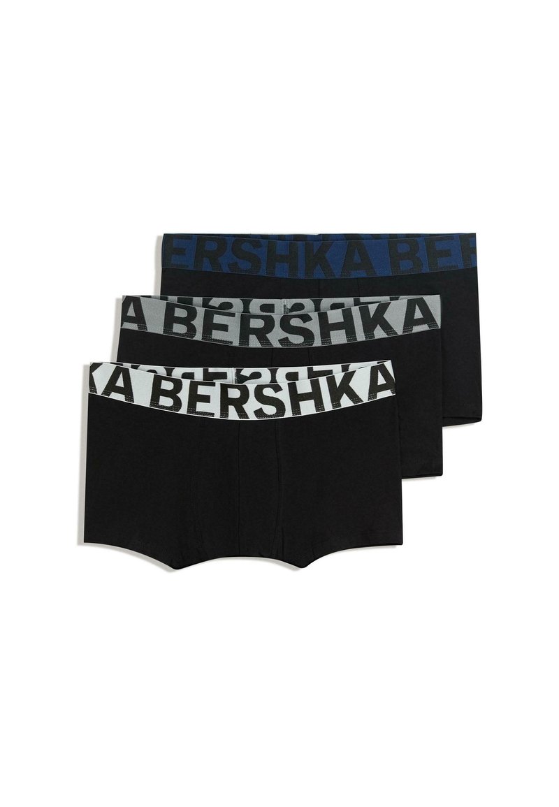 Bershka 3-PACK - Trunks - dark blue - Zalando.ie