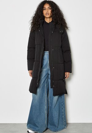 LONGLINE  - Wintermantel - black
