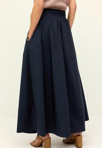 Next POPLIN - Maxinederdele - navy