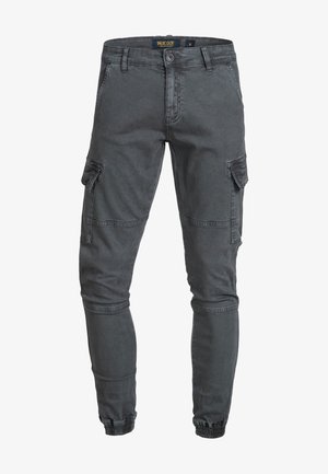 INDICODE JEANS AUGUST - Cargohose - raven