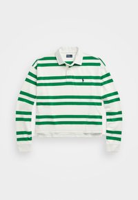 RUGBY LONG SLEEVE - Topper langermet - deckwash white/hillside green