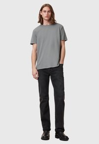 AllSaints BODEGA SS CREW - T-shirts basic - grey