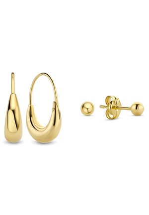 SET - Øreringe - gold coloured