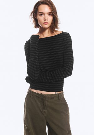 Weekday, T-shirt à manches longues - black