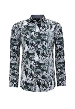 Overhemd - zwart, grijs