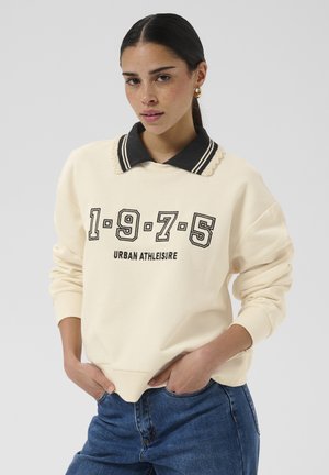 Kaffe, KAHYACINTH SWEATSHIRT - Poloshirt - turtledove