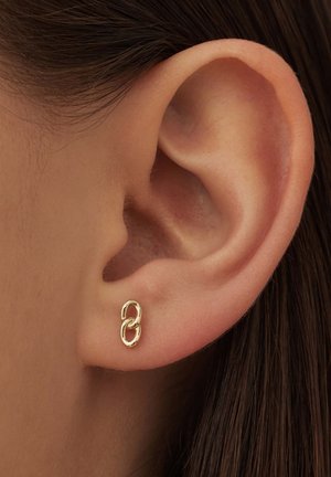 Earrings - gold coloured