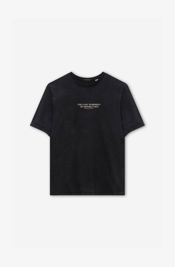 WASHED VOLCANIC SYMPHONY UNISEX - Print T-shirt