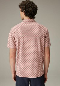 Next TEXTURED - Polosärk - pink white
