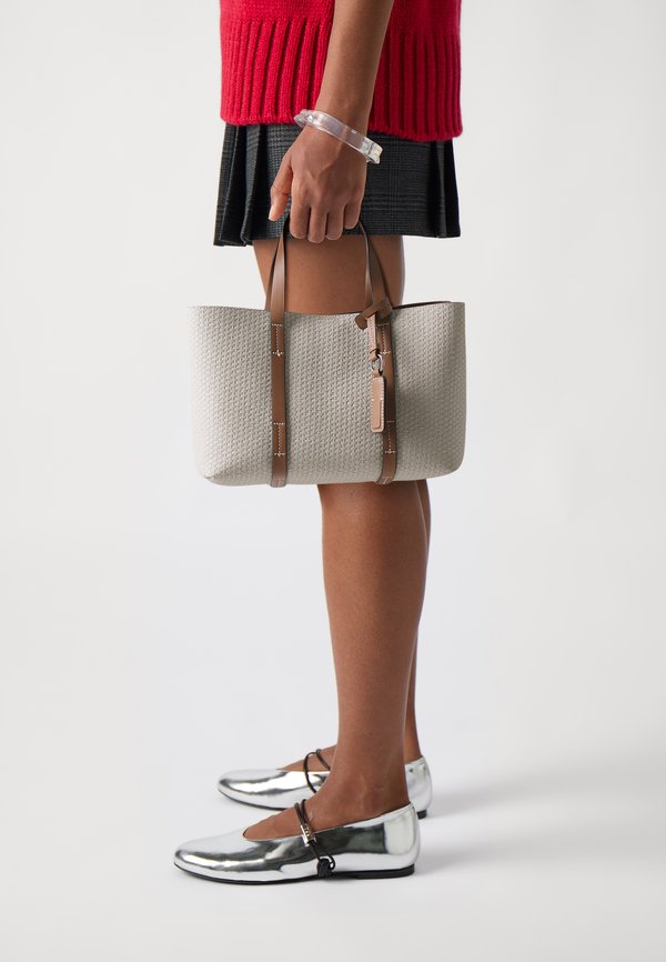 TOTE BAG FLORIE - Handbag - ecru