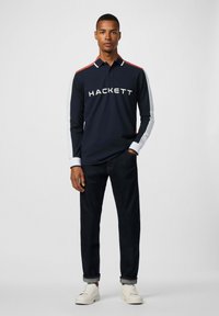 Hackett London Langarmshirt - navy