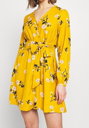Robe chemise - dark yellow