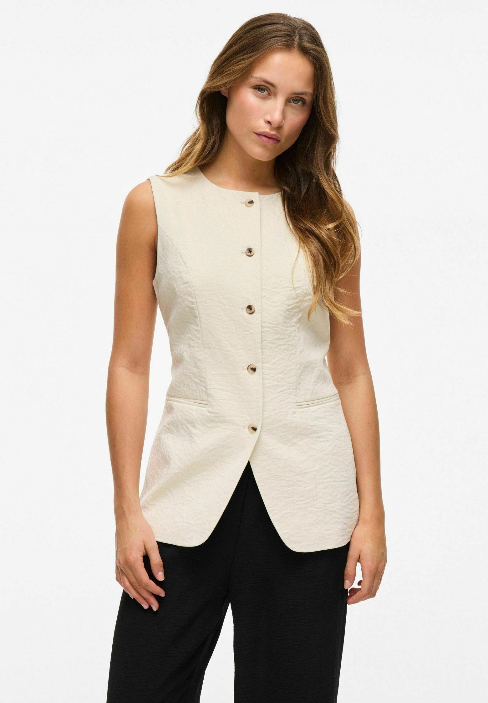 VILA ELEGANTE - Smanicato - birch/beige - Zalando.it