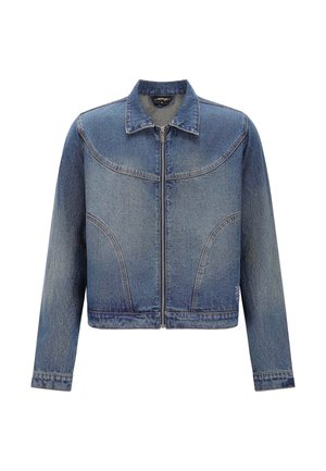 Ed Hardy, FLAMING SKULL - Chaqueta vaquera - indigo