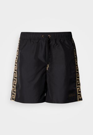SWIM BANDA GRECA - Badeshorts - black/gold-coloured