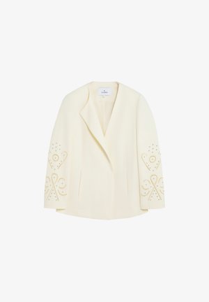 Scalpers, SCALPERS STUDS SUIT BLAZER - Jas - ecru