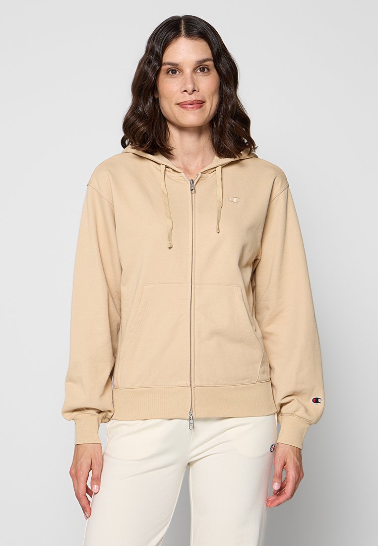 Champion Sweater met rits beige Champion Sweater met rits beige