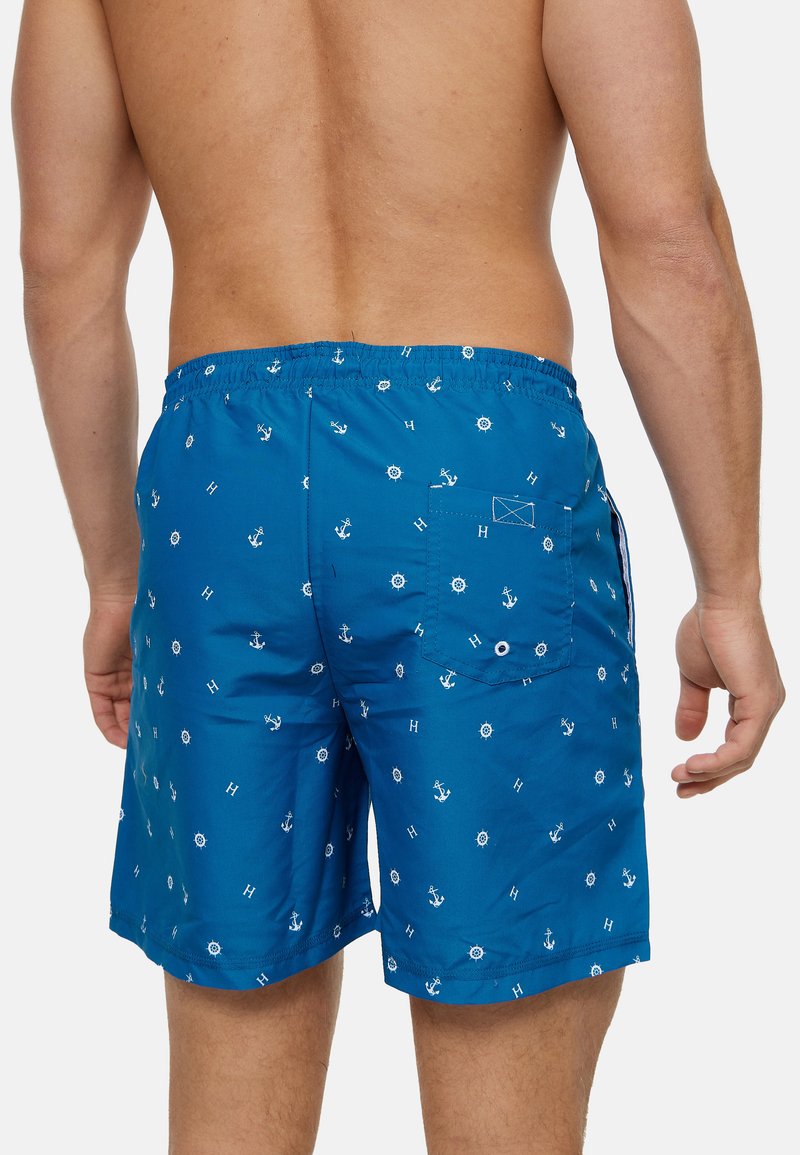 Herren Badehosen | INDICODE JEANS Badeshorts sapphire/blau-metallic - FY76596 Herren Badehosen | INDICODE JEANS Badeshorts sapphire/blau-metallic - FY76596