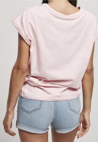 Urban Classics Jednoduché tričko - mottled pink
