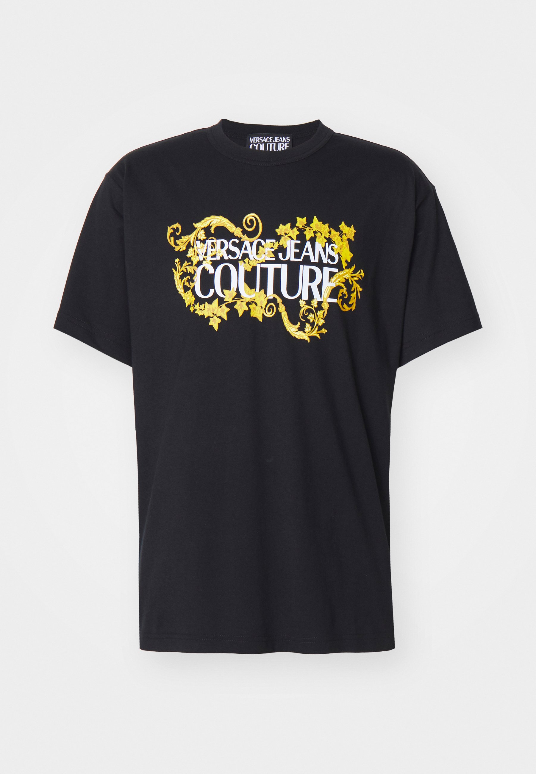 Versace Jeans Couture - T-shirt z nadrukiem/czarny - Zalando.pl