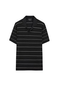 STRIPED WITH SHORT SLEEVES - Piké - dark blue