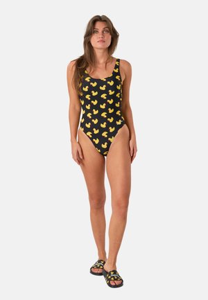 Blount & Pool, ARUBA SWIMSUIT W - Traje de baño - black yellow duck