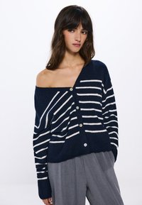 Coprispalla Elegante Donna Springfield Cardigan Donna Con Strisce - 11