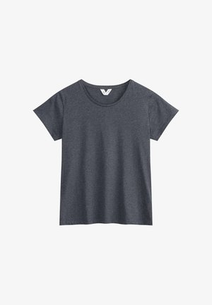 MELA, DAMEN T-SHIRT LANISHA - T-shirt basic - anthrazit melange
