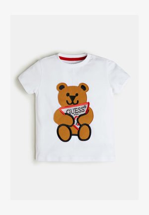 T-shirt print - blanc