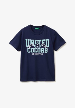 United Colors of Benetton, - T-shirt z nadrukiem