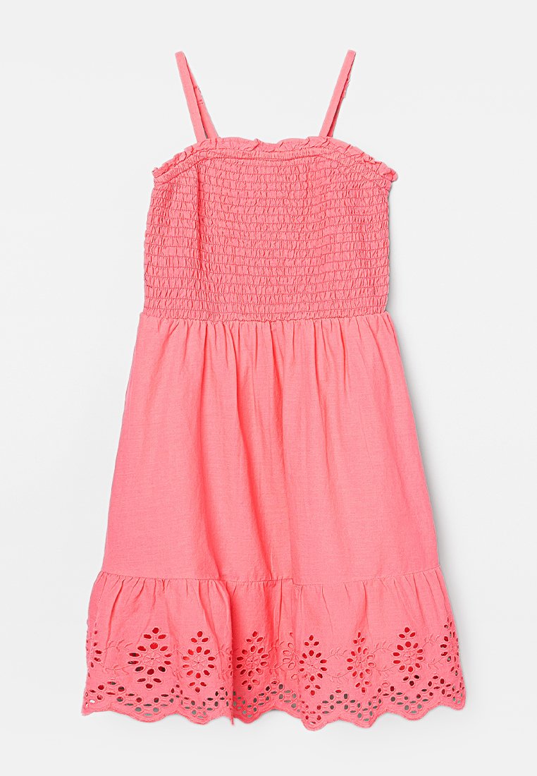 ONLY GIRLS Jurk donkerroze