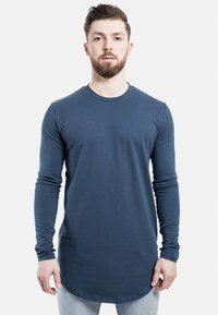 ROUND - Camiseta de manga larga - blau