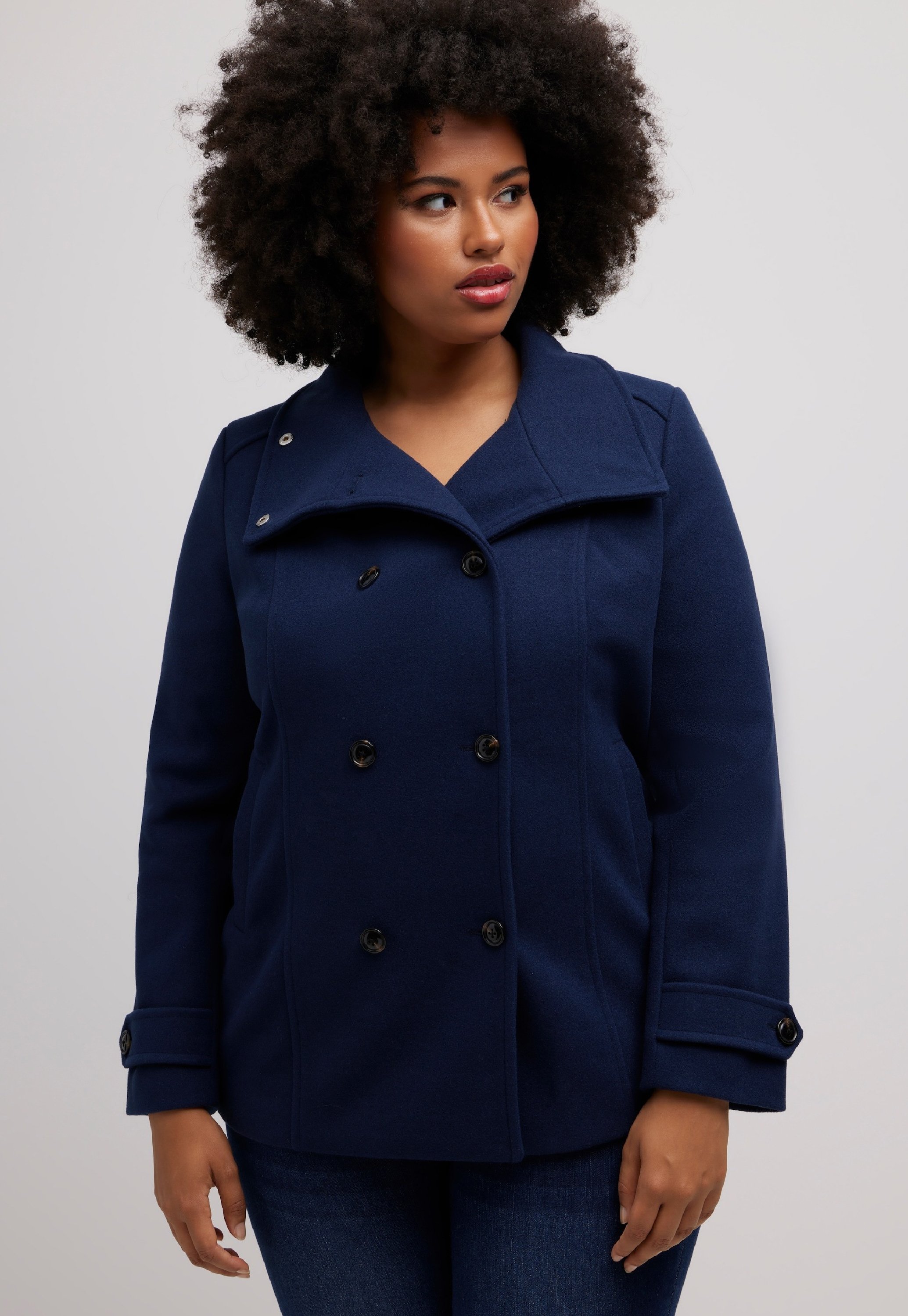 Veste Blazer Ulla Popken Femme Taille 56/58, Grise, Coupe Regular – Occasion