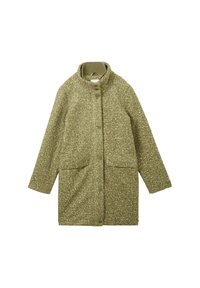 TOM TAILOR DENIM BOUCLE MANTEL Kurzmantel dark pear green