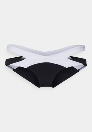 MAZZY1 BIKINI BRIEF - Bikini-Hose - black/white