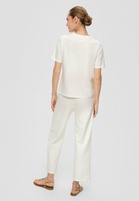 s.Oliver BLACK LABEL T-Shirt print - ecru