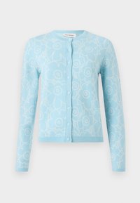 Unselected, light blue/off white